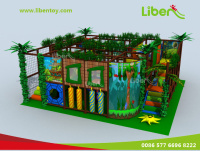 Tropical Rainforest Theme Indoor Playground Equipment For Kids